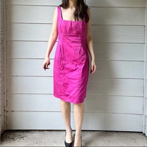 Calvin Klein Sleeveless Fitted Dress.-A12.
